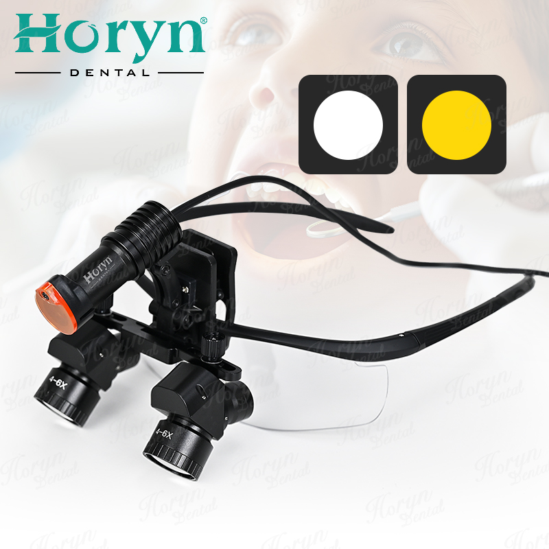 Medical Lab Equipment - Стоматологическая бинокулярная лупа 4X-6X Регулируемая лупа