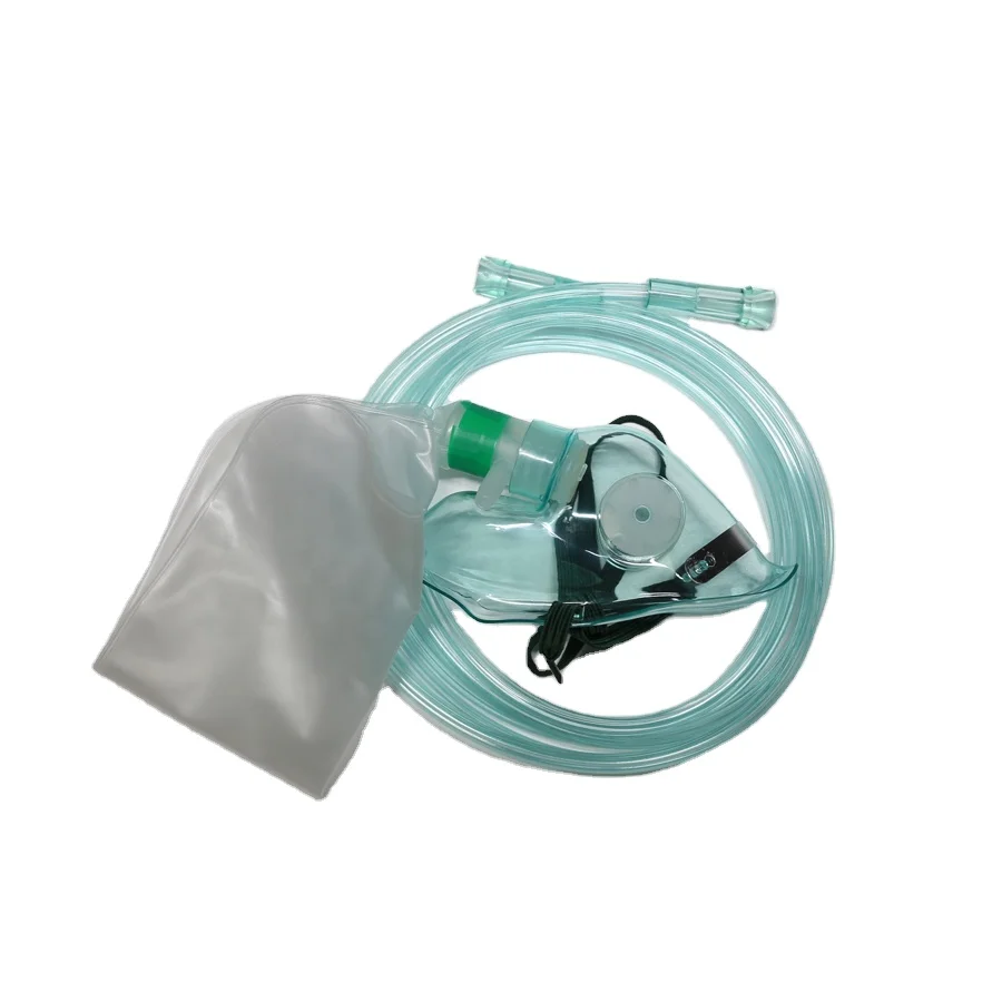 Маска из ПВХ с мешком для резе – обзор и цена Oxygen Mask Non-Rebreather