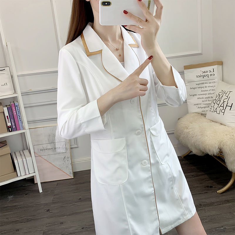 Белое короткое платье для косм – обзор и цена Lab Coat Medical