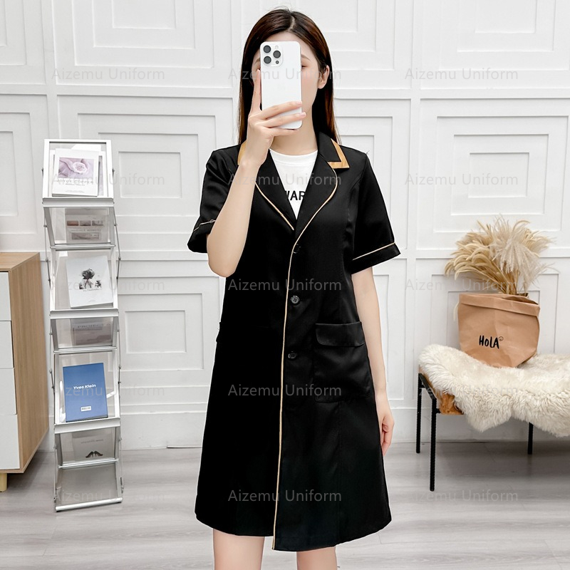 Черная косметическая форма с х – обзор и цена Lab Coat Medical