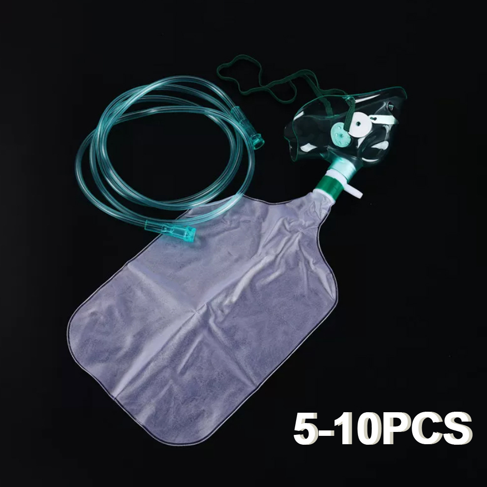 5-10 шт. одноразовых кислородн – обзор и цена Oxygen Mask Non-Rebreather